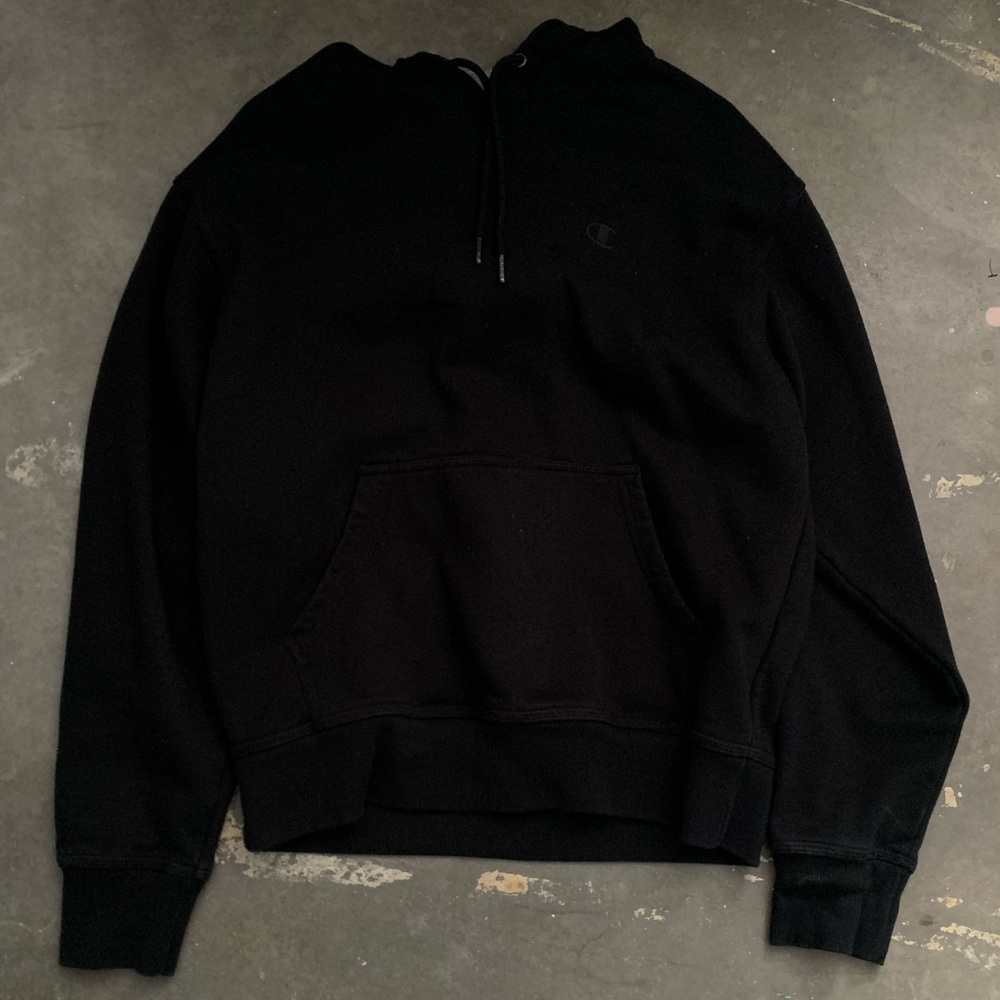 Black Champion Hoodie!